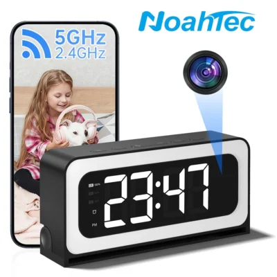 Noahtec Alarm Clock Mini  Wireless Home Surveillance