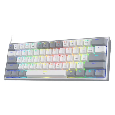 Redragon K617 Fizz 60% Wired RGB Gaming Keyboard,