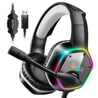 Gaming Headset  Headphones with Noise Cancelling