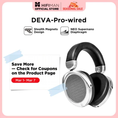 HIFIMAN Deva-Pro Over-Ear Open-  Headphone