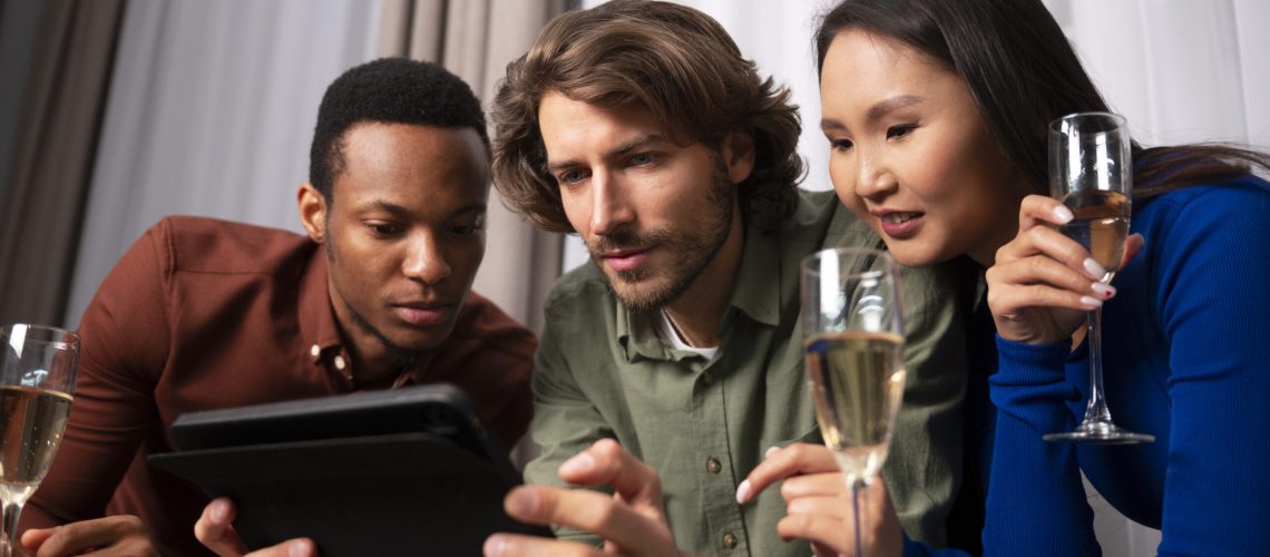 medium-shot-friends-reading-messages